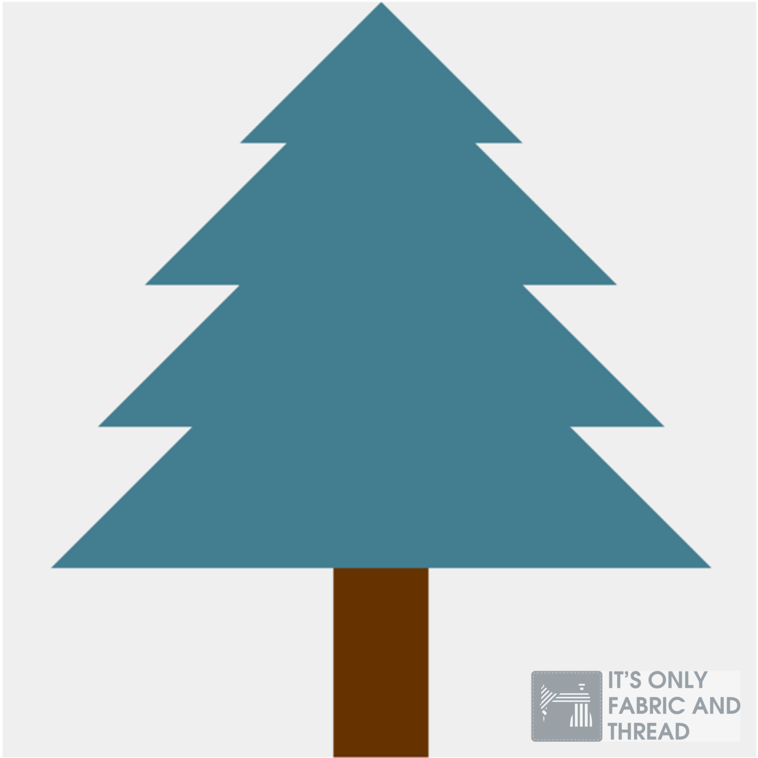 Easy Scrappy & Patchwork Tree Quilt Pattern It's Only Fabric And Thread